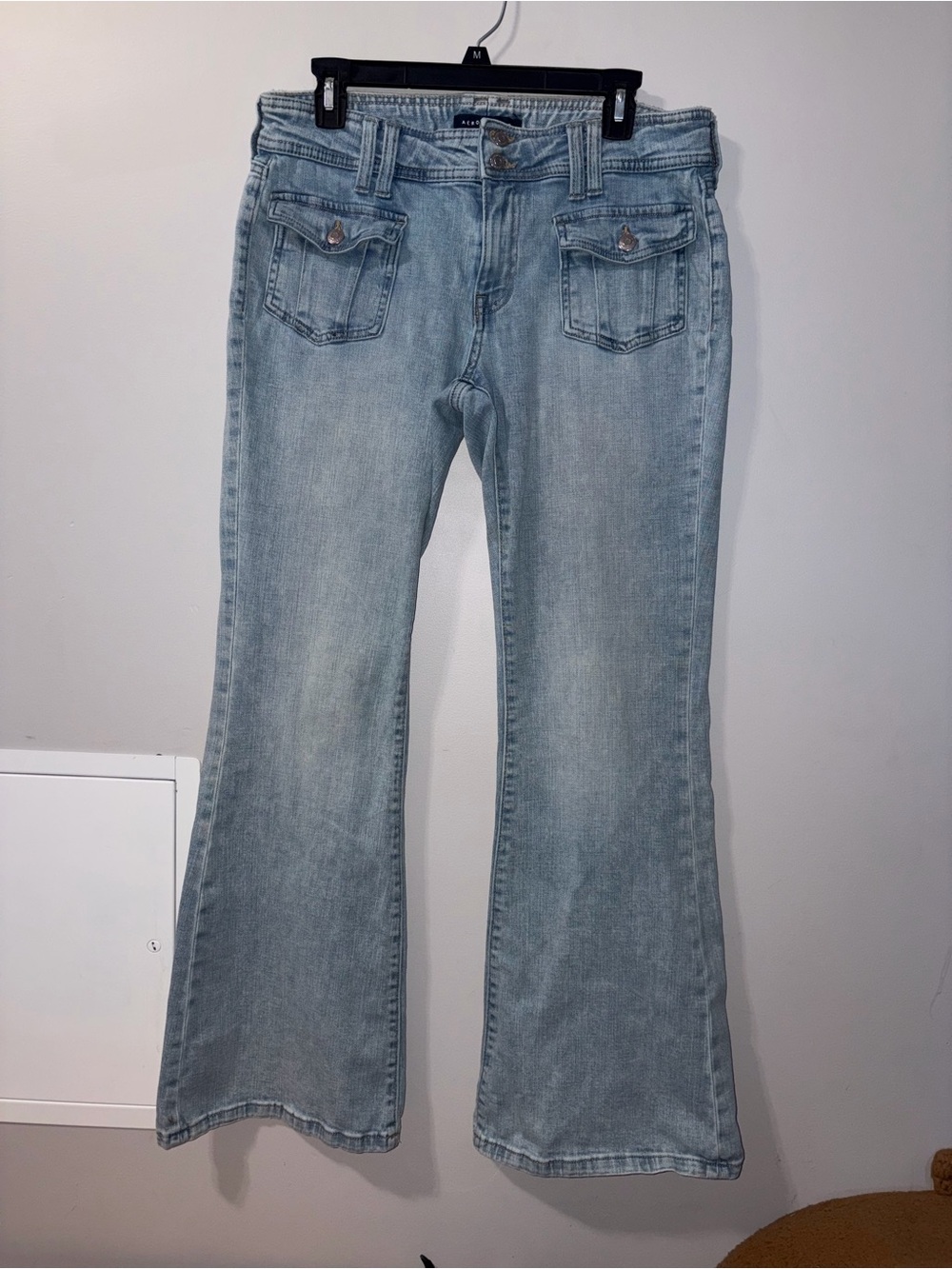 Aeropostale Low Rise Flare Jeans